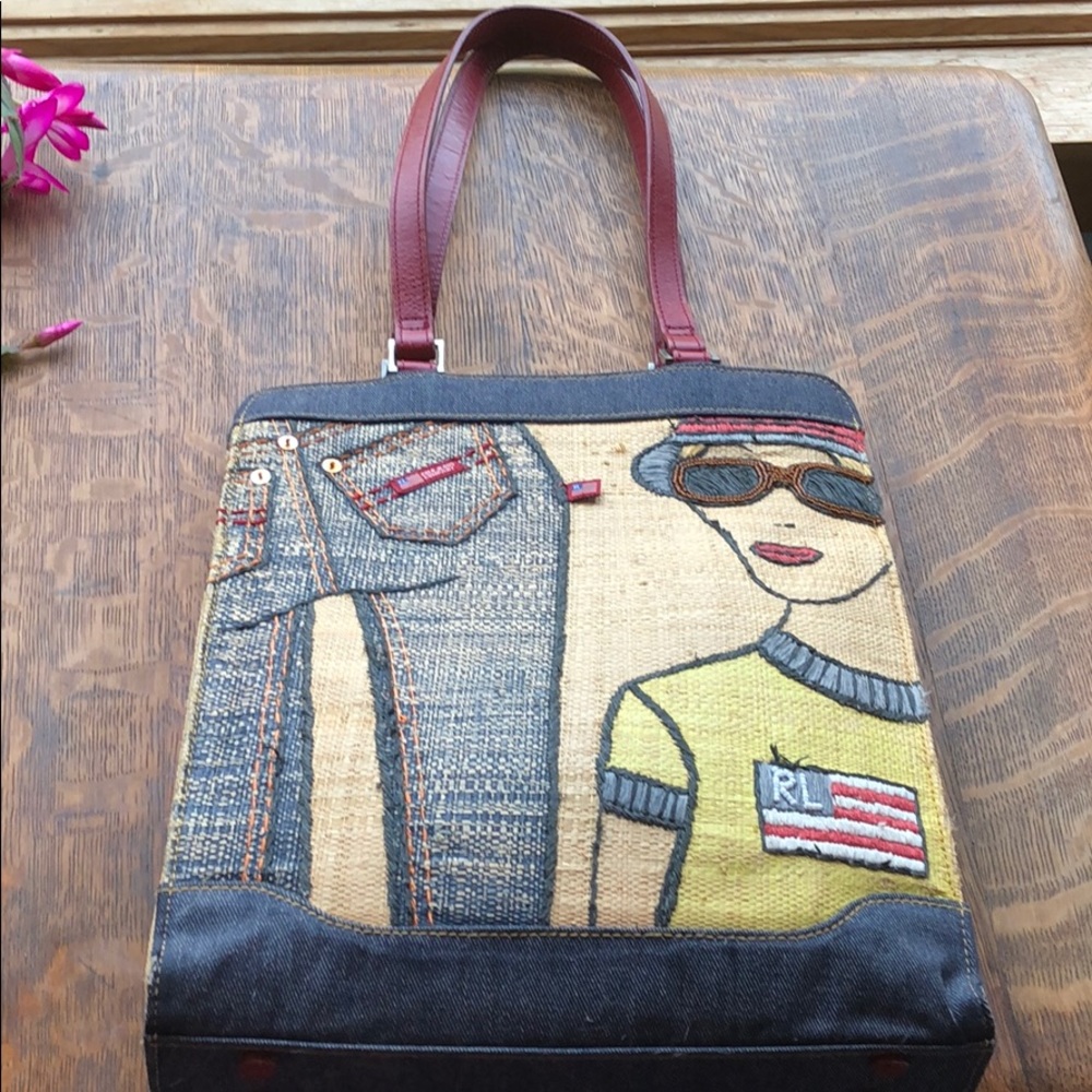 Ralph Lauren tote bag - adorable